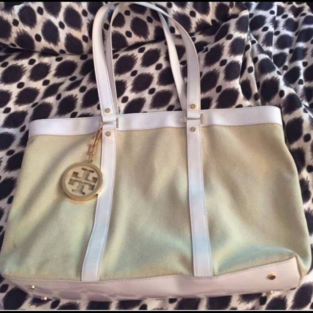 Tory Burch Cream Tote